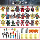 Ninjago with Weapons Minifigure Custom Set