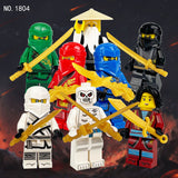 Old Man Snake Ninjago King Minifigures Custom Set