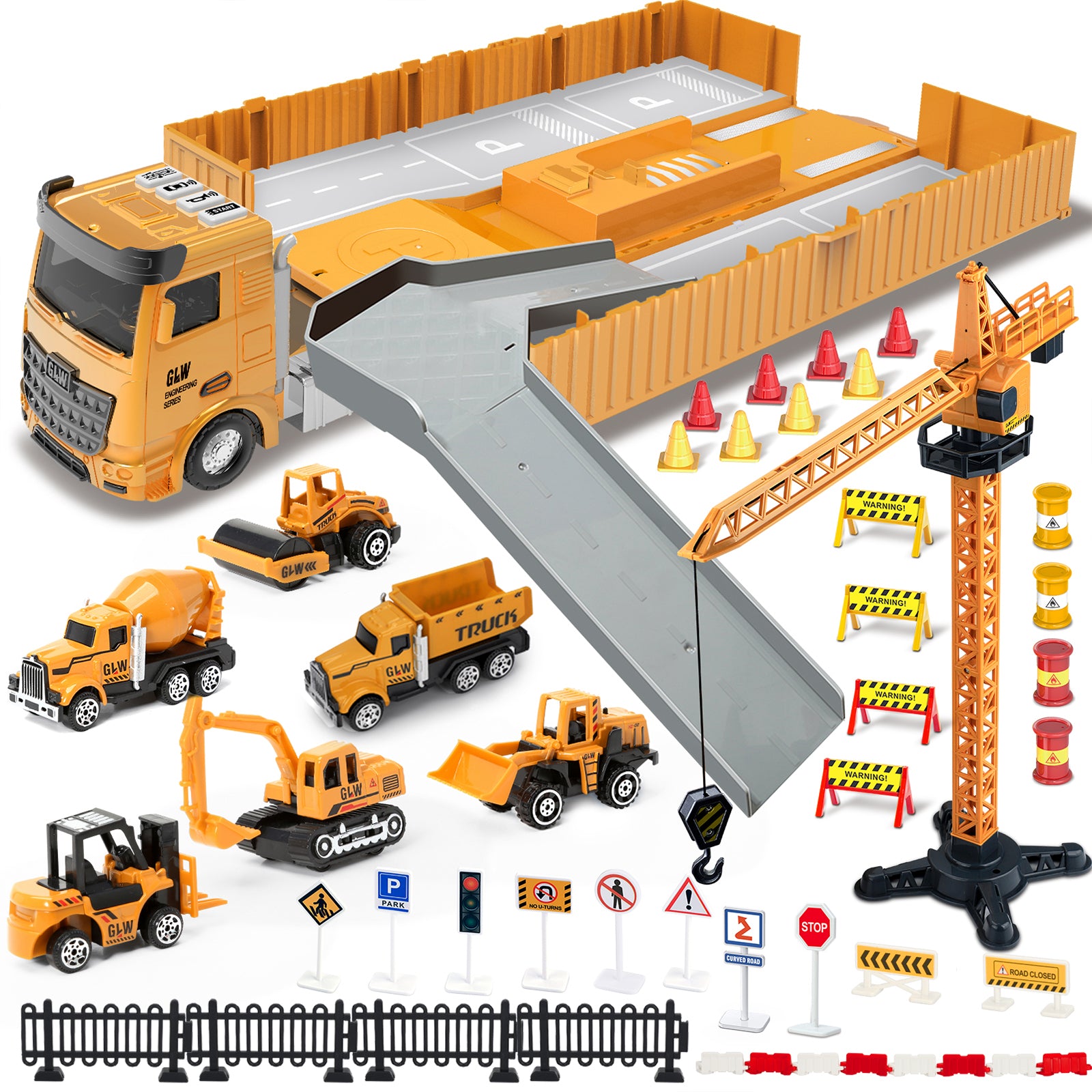 Construction Vehicles for Toddler Educational Toys