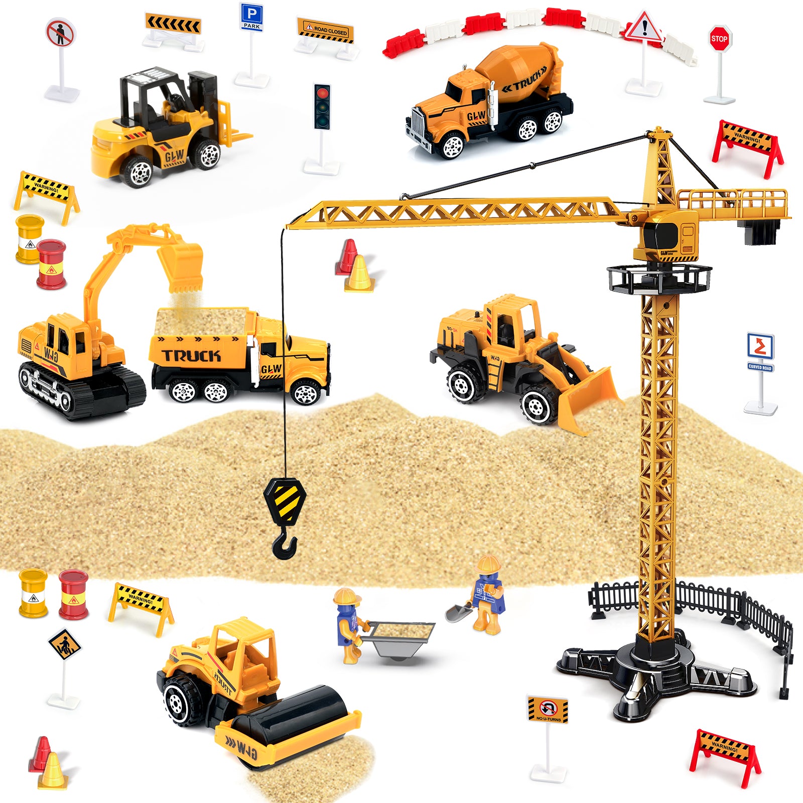 Construction Vehicles for Toddler Educational Toys