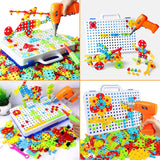 Electric Drill Screws 3D Puzzle Tool Set