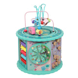 Wooden Toys Eight-In-One Function Winding Beads/Side Bead/Sea World Color Elements