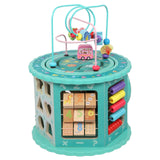 Wooden Toys Eight-In-One Function Winding Beads/Side Bead/Sea World Color Elements