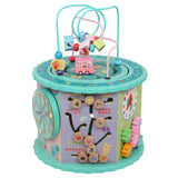 Wooden Toys Eight-In-One Function Winding Beads/Side Bead/Sea World Color Elements
