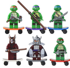 Lego turtles minifigures online