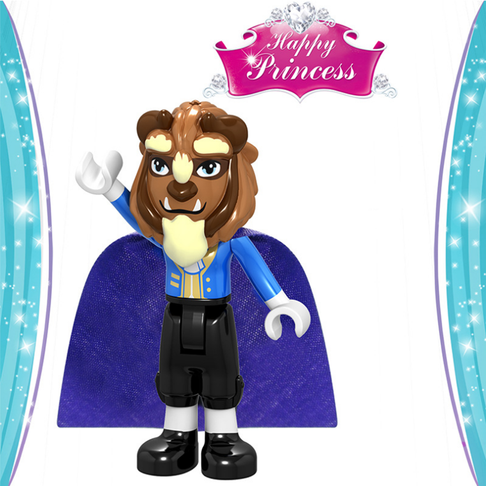 Princess Series Brick Custom Minifigures Set |Mulan, Belle