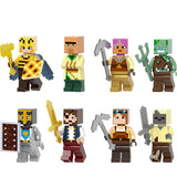 Minecraft Brick Minifigure Custom Toy Set Series 4
