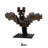 Bat_Minecraft_Series_6_Custom_Brick_Minifigure_Toy_Set