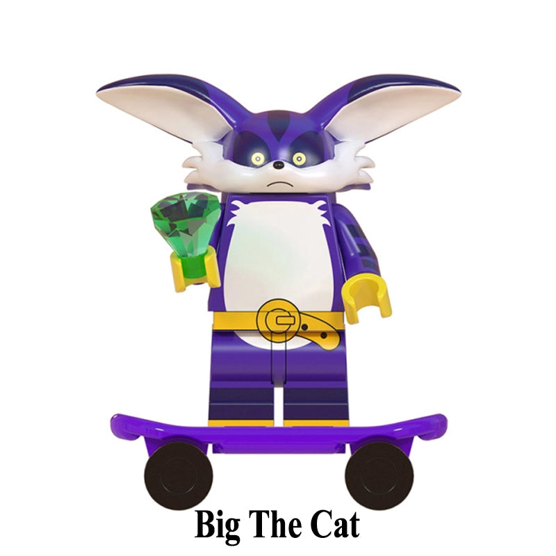 Big_The_Cat_Sonic_the_Hedgehog_Series_2_Minifigures_Custom_Anime_Brick_Toy_Set