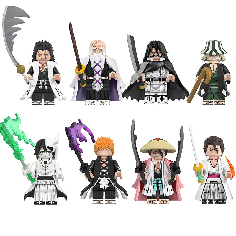Bleach_Series_3_Minifigures_Custom_Anime_Brick_Toy_Set