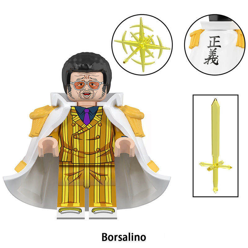 Borsalino__One_Piece_Series_6_Minifigures_Custom_Anime_Brick_Toy_Set