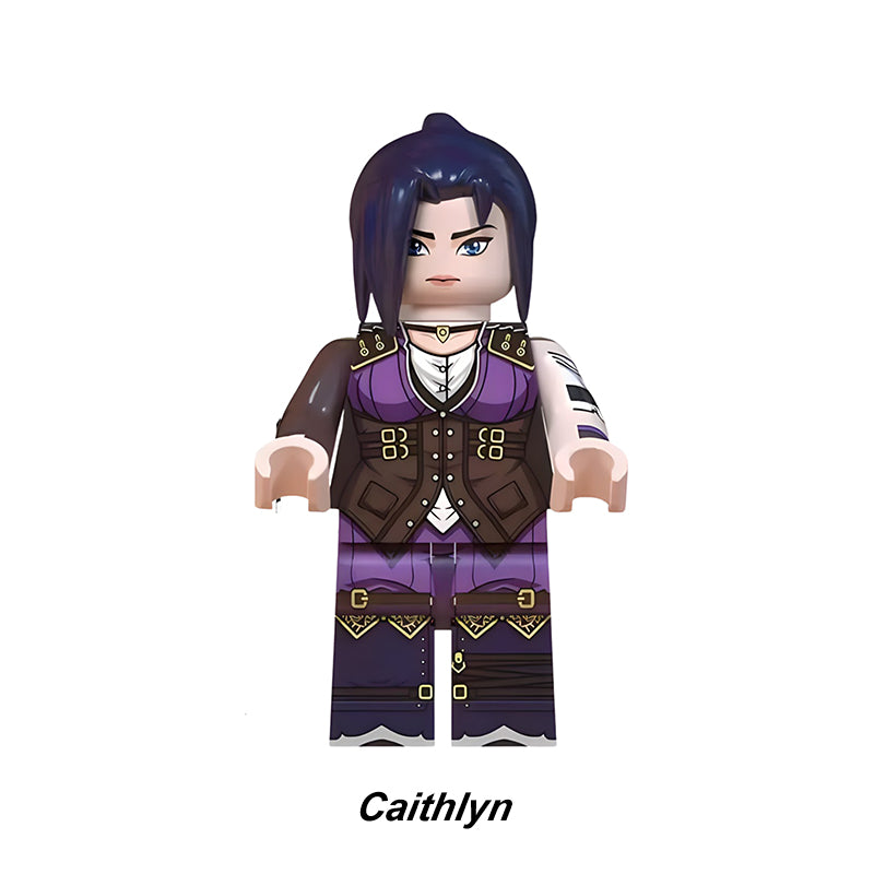 Caithlyn_Arcane_League_of_Legends_Jayce_Heroes_Custom_LEGO_Compatible_Minifigures_Set
