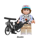 Dustin Henderson Stranger Things custom brick minifigure