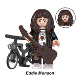 Eddie Munson Stranger Things custom brick minifigure