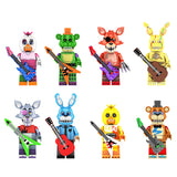 Five Nights at Freddy's Series 4 - Security Breach Brick Minifigure Custom Toy Set