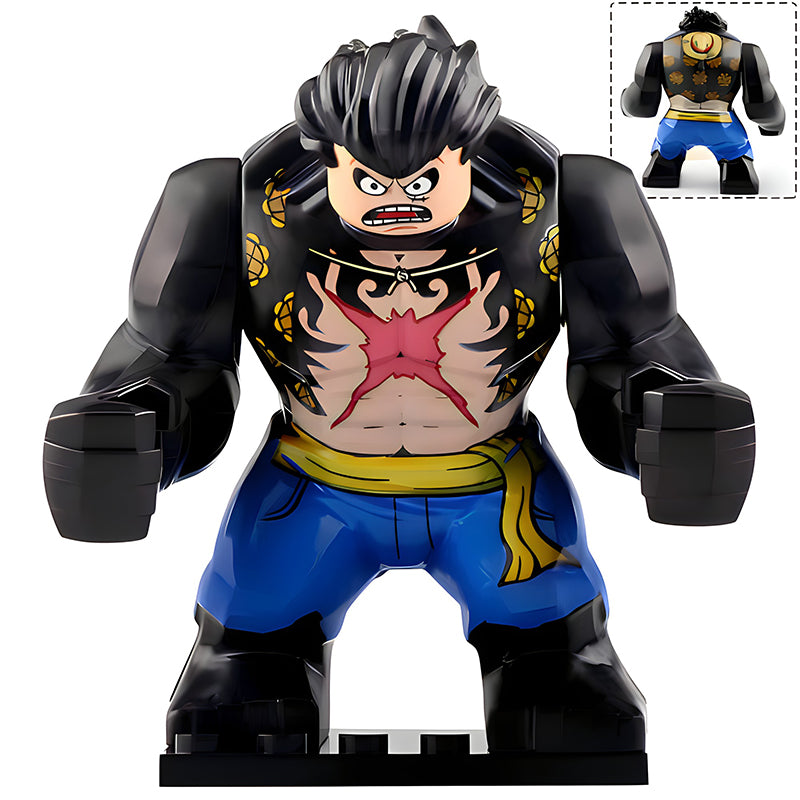 gear 4 One Piece Luffy Gear 4 & Nightmare Mode Minifigures Set (8cm) – BeyBurst