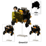 Skibidi Toilet Series 11 Minifigures - Custom Machinima Brick Toys Set