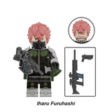 Iharu-Furuhashi_Kaiju_No_8_Squad_Minifigures_Set_Custom_Anime_Brick_Figures_Collection