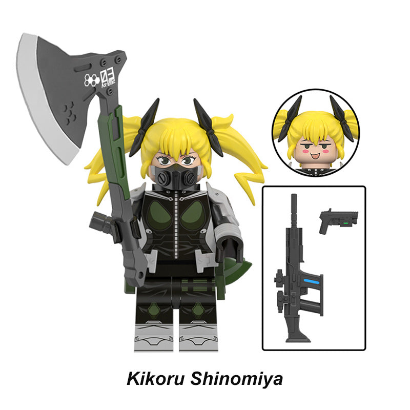 Kikoru-Shinomiya_Kaiju_No_8_Squad_Minifigures_Set_Custom_Anime_Brick_Figures_Collection