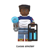 Lucas Sinclair Stranger Things custom brick minifigure
