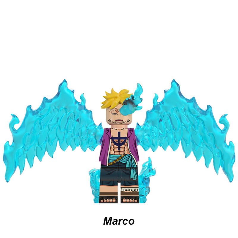 Marco_One_Piece_Series_10_Minifigures_Custom_Anime_Brick_Toy_Set