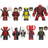 Marvel Deadpool & Wolverine Universe Custom Brick Superheroes Set