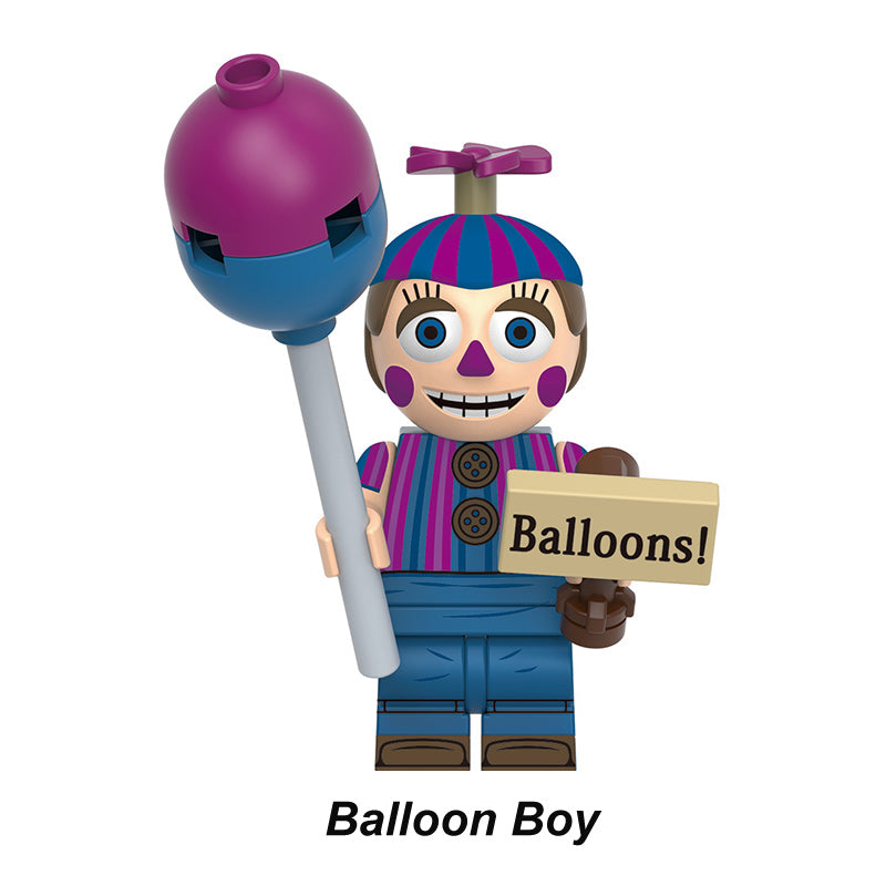 Nightmare Balloon Boy FNAF LEGO custom brick minifigure toy