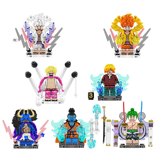 【完売品】amerge mini onepiece set Japanese Anime Game Sabo Nefertari Bricks Kits Marco