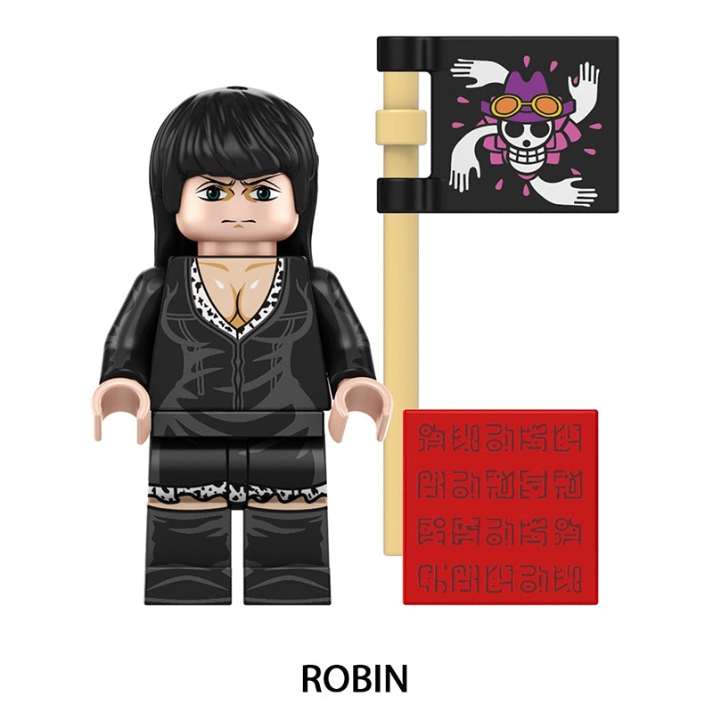 Robin_One_Piece_Series_9_Minifigures_Custom_Anime_Brick_Toy_Set_Jolly_Roger_Flag