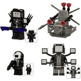 Skibidi Toilet Series 14 Minifigures - Custom Machinima Brick Toys Set