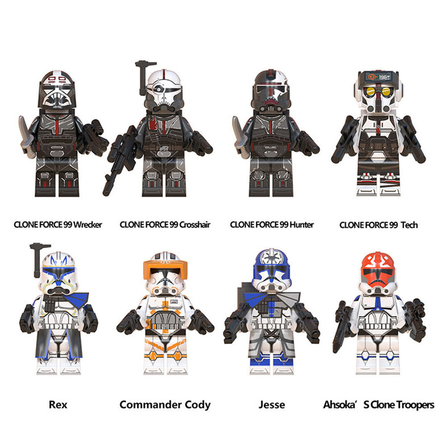 Star Wars Custom Minifigures - LEGO-Compatible Brick Toy Collection ...