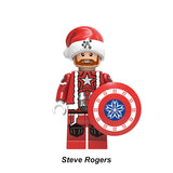 Christmas Superhero Minifigures Custom Brick Toy Set Series 1 - Holiday Edition