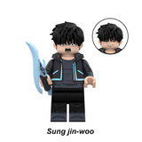 Sung Jin Woo Solo Leveling LEGO custom anime brick minifigure