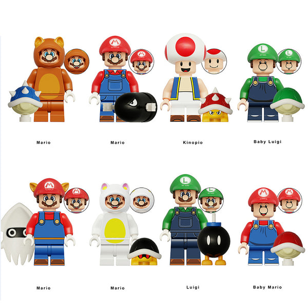 Lego mario minifigure sets sale