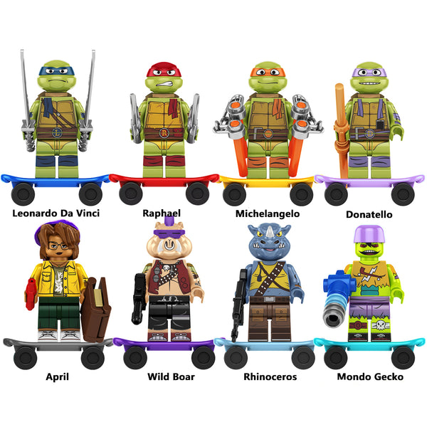 Lego turtle minifigures hotsell