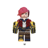 Vi_Arcane_League_of_Legends_Jayce_Heroes_Custom_LEGO_Compatible_Minifigures_Set