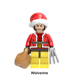 Christmas Superhero Minifigures Custom Brick Toy Set Series 1 - Holiday Edition