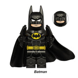 Batman The Dark Knight custom brick minifigure from the superhero Arkham expansion set.