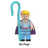 Bo Peep resourceful shepherdess custom brick minifigure.