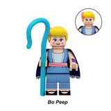 Bo Peep resourceful shepherdess custom animated brick minifigure.
