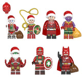 christmas-superhero-minifigures-custom-brick-toy-set-series-2-holiday-edition