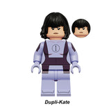 Dupli-Kate Kate Cha custom superhero brick minifigure.