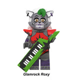 Glamrock Roxy custom brick minifigure Five Nights at Freddy’s Series 8 LEGO-compatible toy