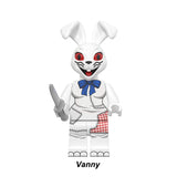 Vanny custom brick minifigure from Five Nights at Freddy’s Series 8 LEGO-compatible toy