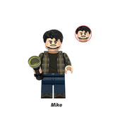 Mike Schmidt custom FNAF brick minifigure toy, Five Nights at Freddy’s security guard figure