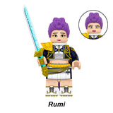 Rumi Dark Variant Kpop Demon Hunters custom LEGO-compatible minifigure