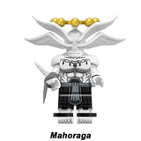 Mahoraga Eight-Handled Sword Divergent Sila Divine General custom JJK brick minifigure.