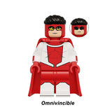Omnivincible Mark Grayson multiverse variant custom superhero brick minifigure.