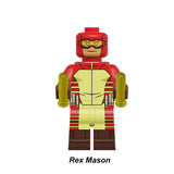 Rex Mason Rex Splode custom superhero brick minifigure.
