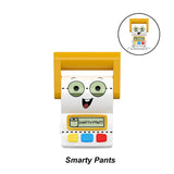 Smarty Pants new character custom Toy Story 5 inspired animated brick minifigure.